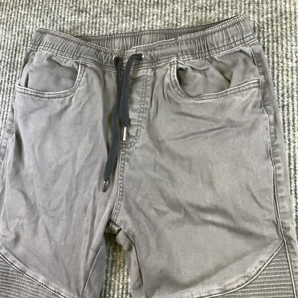 Brooklyn Cloth Mfg. Co. Jogger Gray Pants Men's Size M Knee Stitch Details